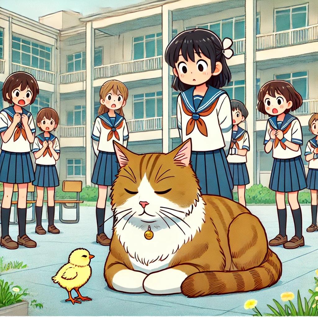 猫とヒヨコの友情 | の人気AIイラスト・グラビア