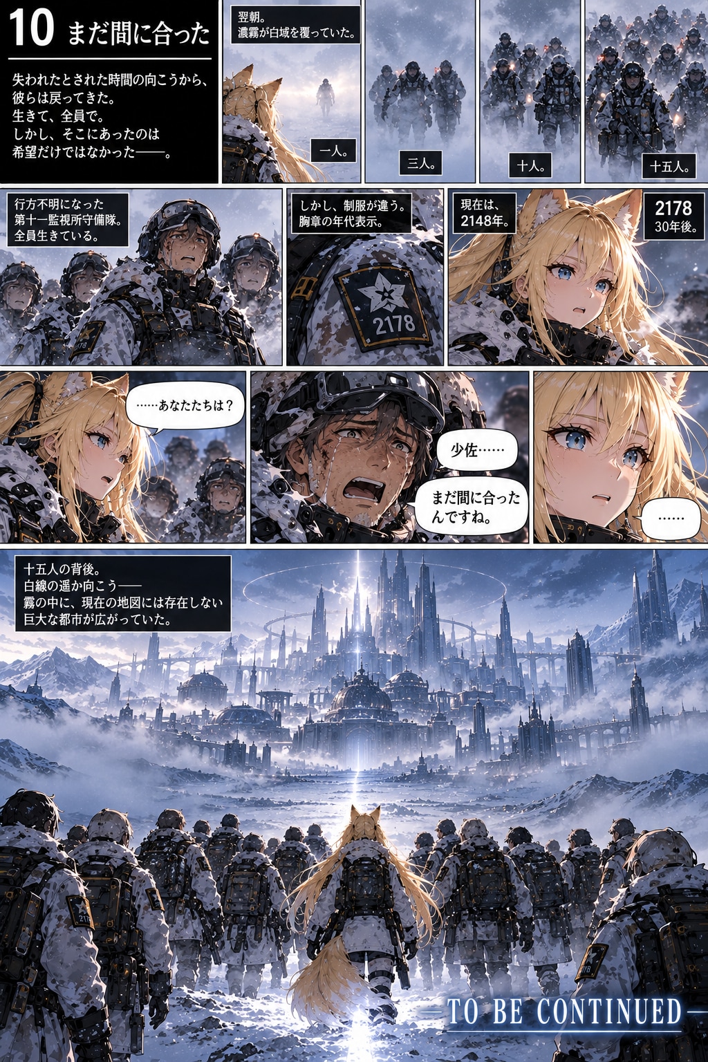 【実験作品】白域（すべてChatGPTに任せてみた）