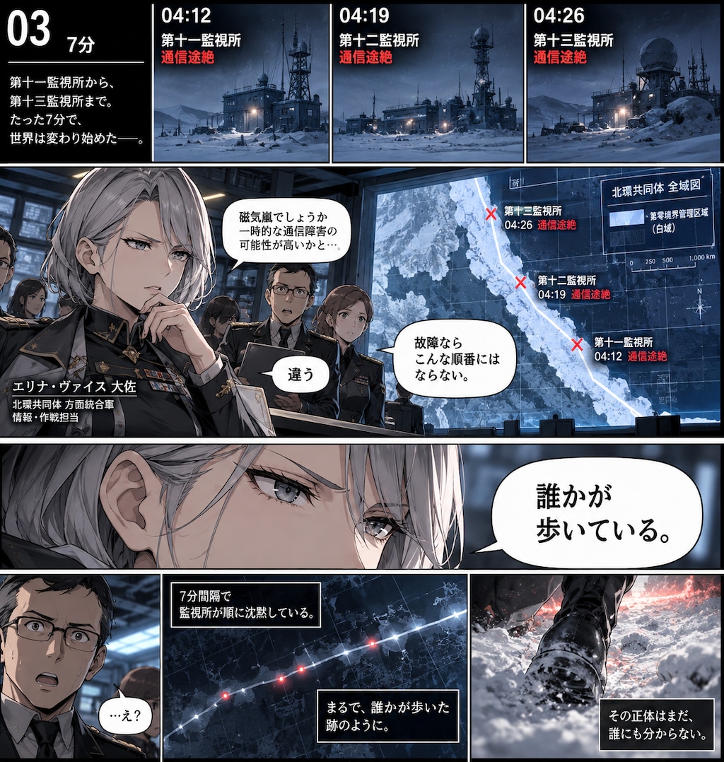 【実験作品】白域（すべてChatGPTに任せてみた）