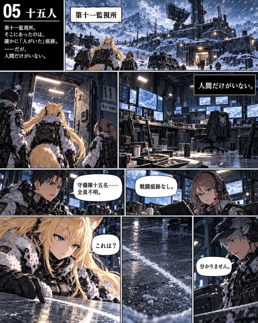 【実験作品】白域（すべてChatGPTに任せてみた）