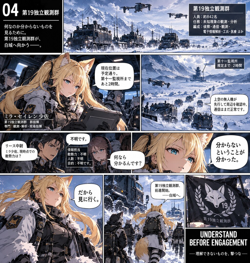 【実験作品】白域（すべてChatGPTに任せてみた）