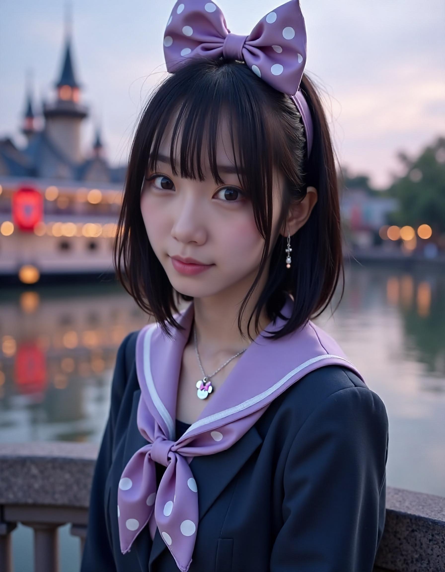 夕暮れのディズニー🌇