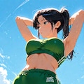 陸上部女子　⑭ 3枚目