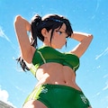 陸上部女子　⑭ 4枚目