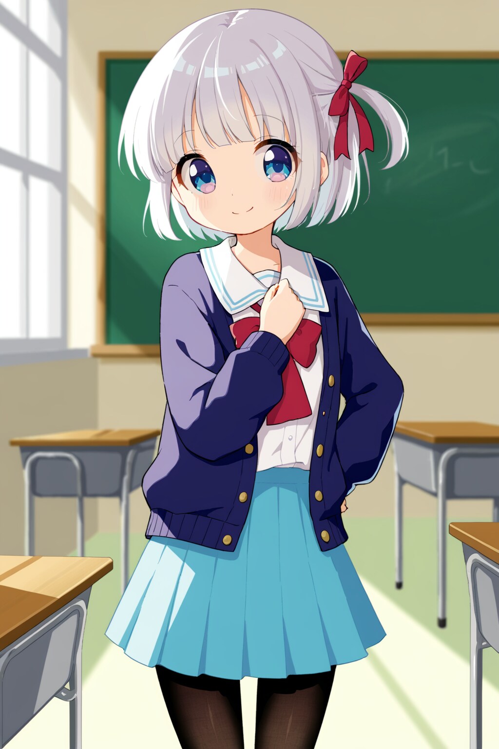 おめめパッチリ
