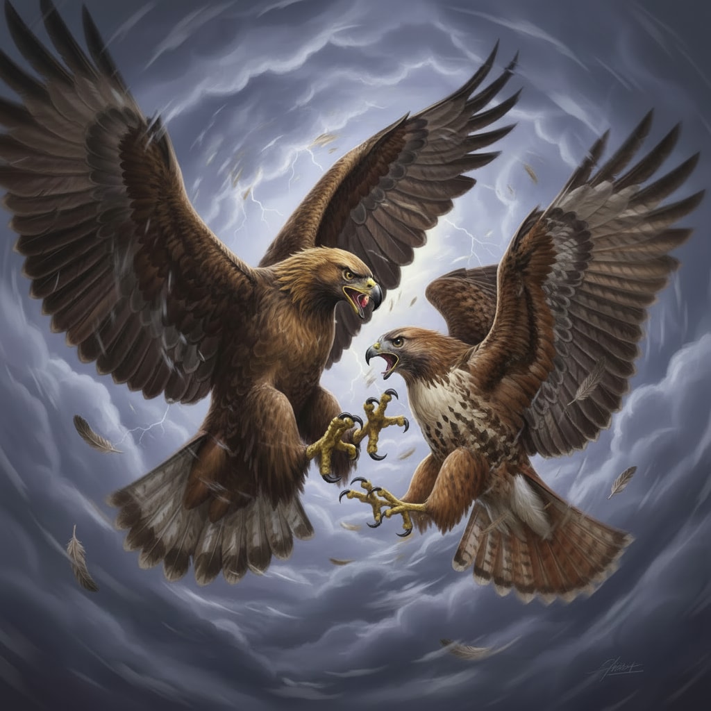 縄張り争い | の人気AIイラスト・グラビア