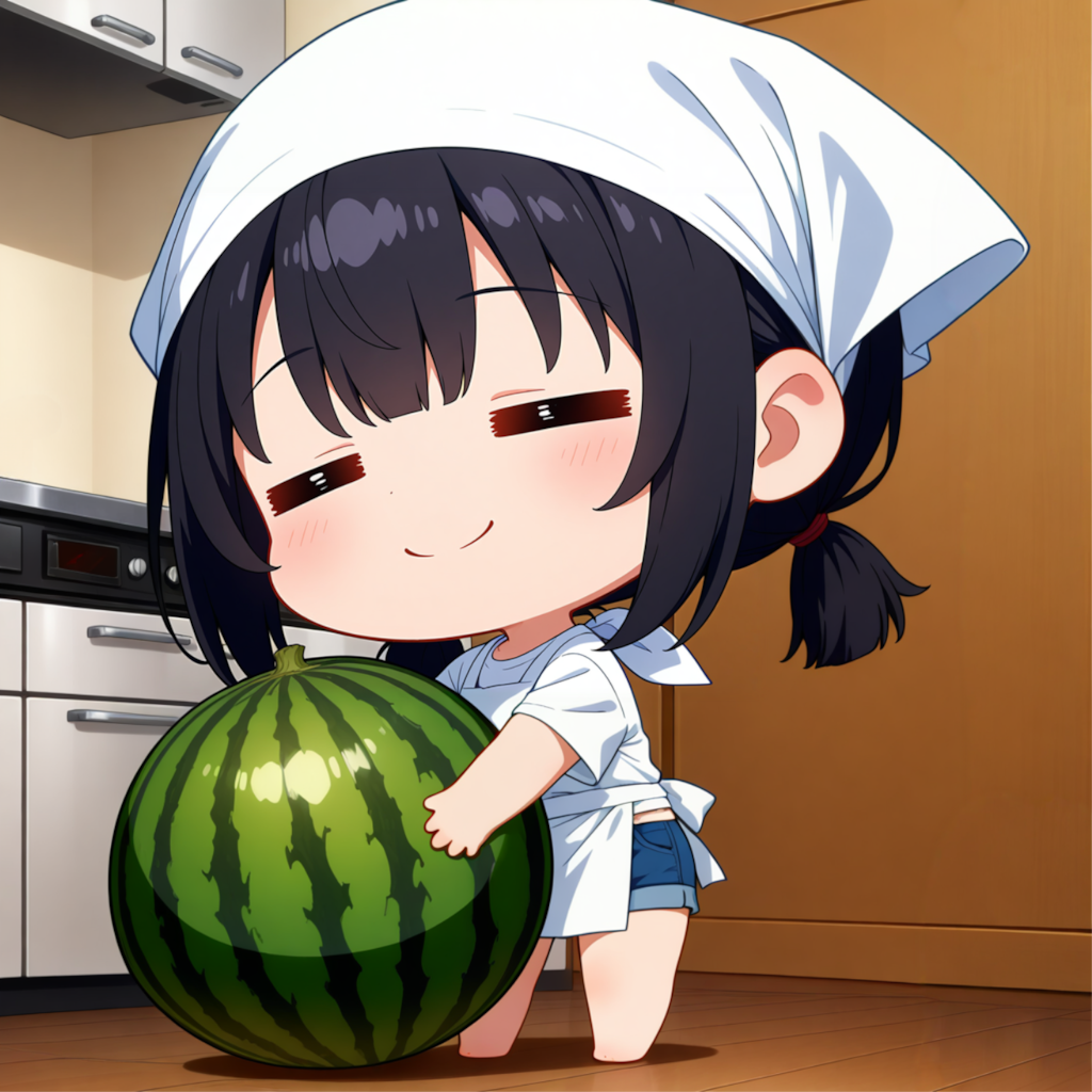 スイカもらった