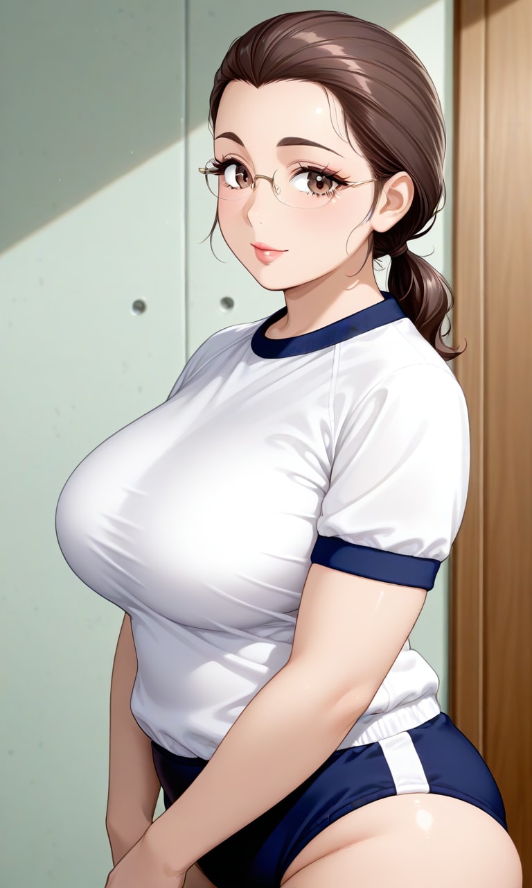 熟女　ブルマ