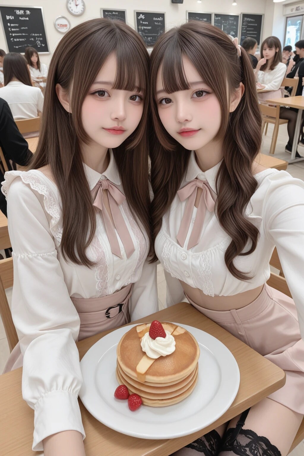 地雷系ちゃんのレズビアン003《パンケーキよりも甘美なSeaArt》