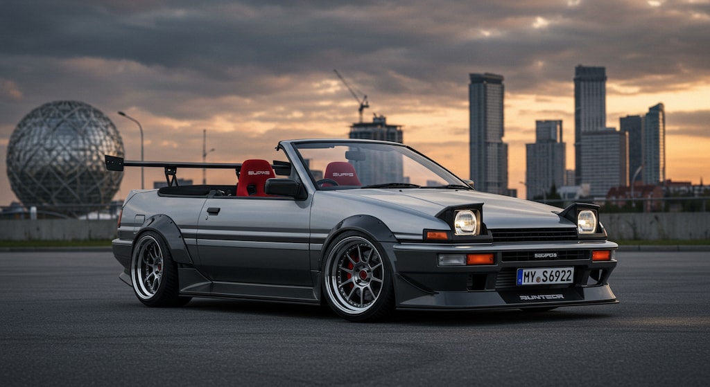 AE86オープンカー