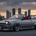 AE86オープンカー 3枚目