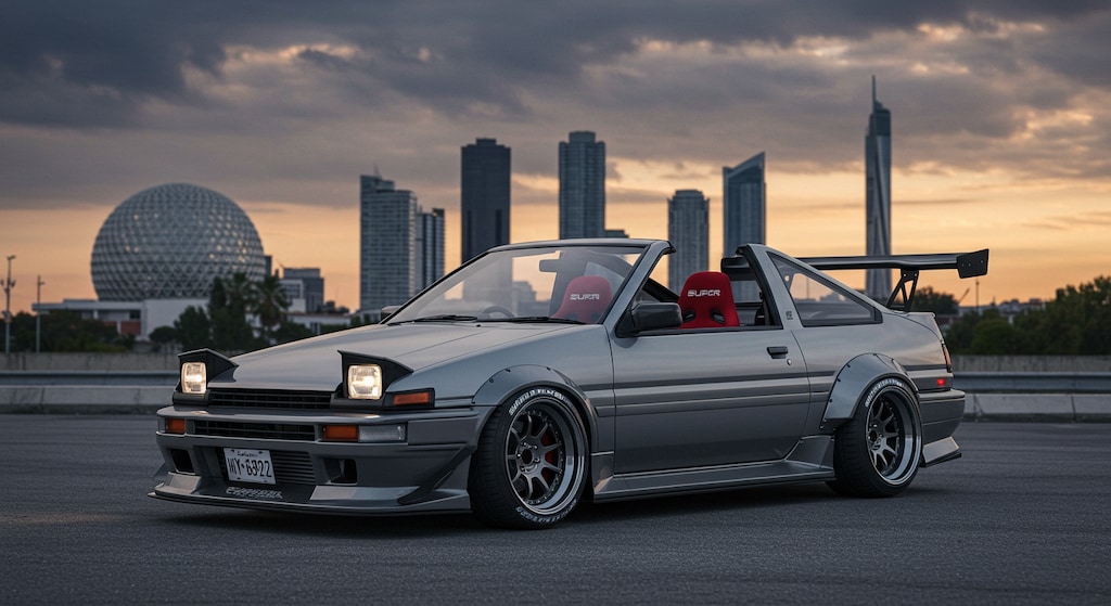 AE86オープンカー