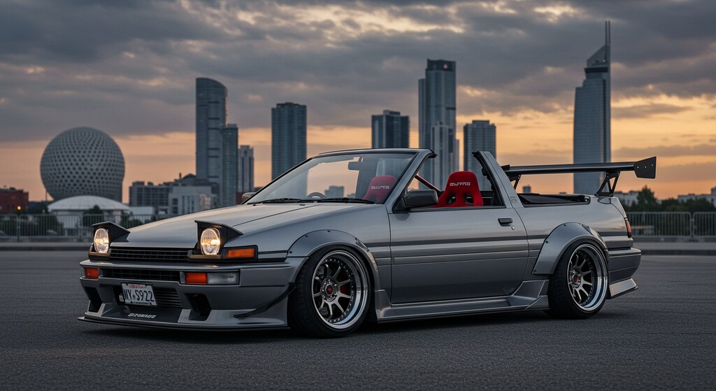 AE86オープンカー