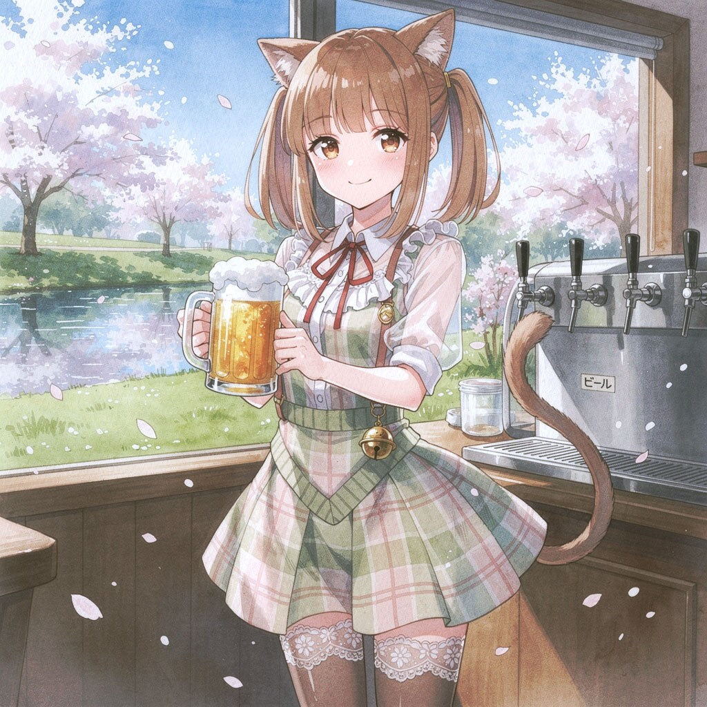 茶ツイにゃん。3月8日 #ビールサーバーの日
