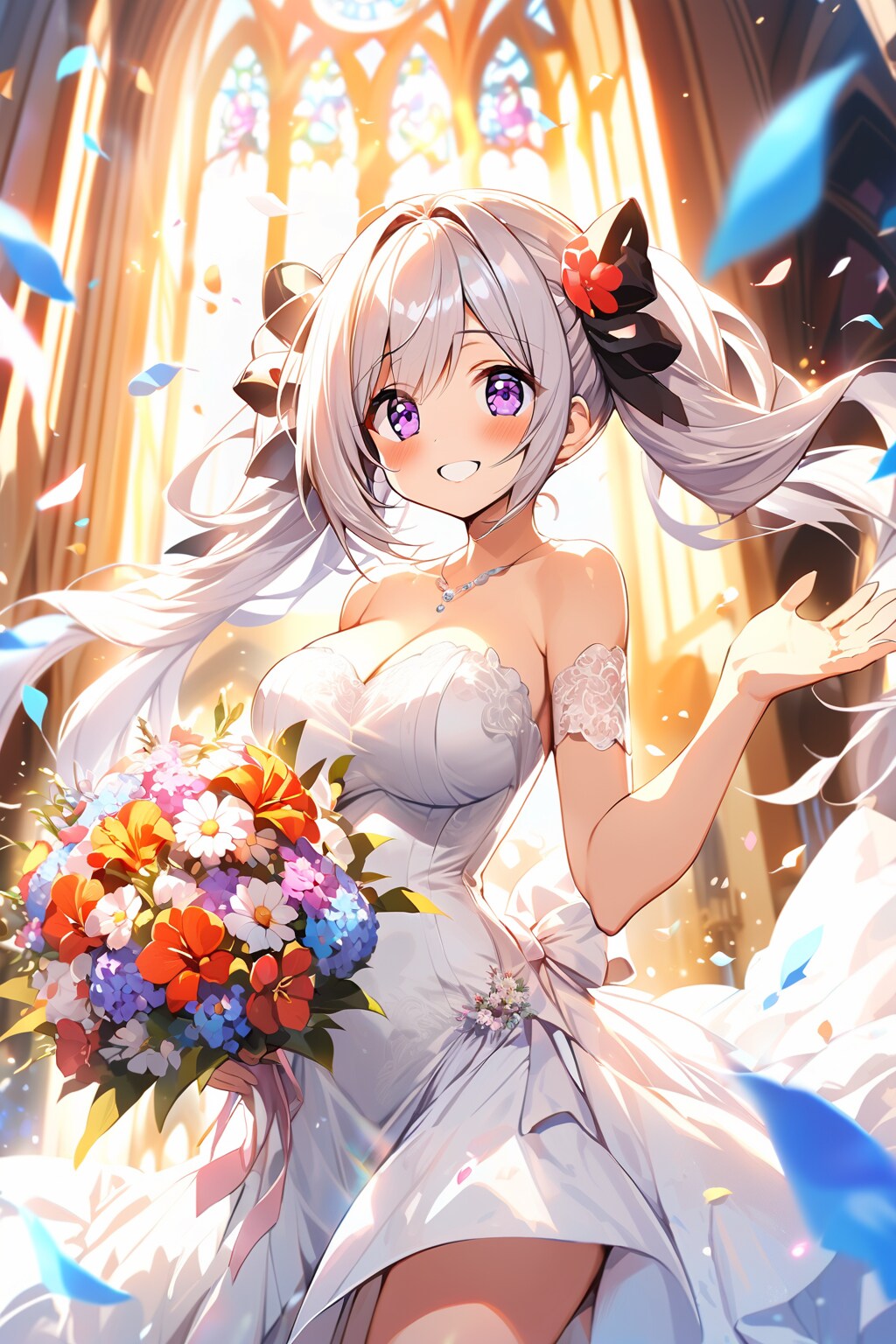 人見知りちゃん、結婚式を挙げる