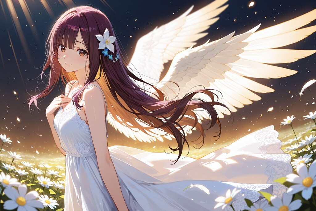 天使さん頑張ります