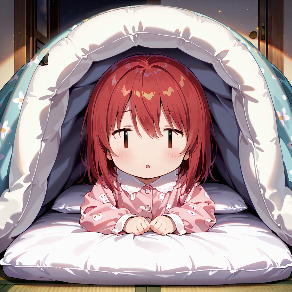 起き抜けのジト目先生 Z315