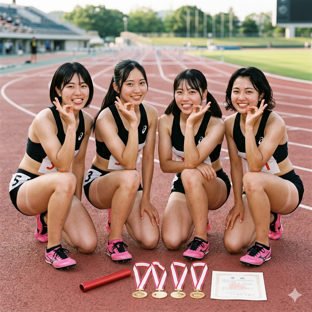 #陸上女子