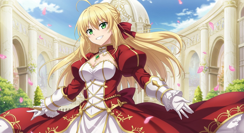 赤セイバーちゃん