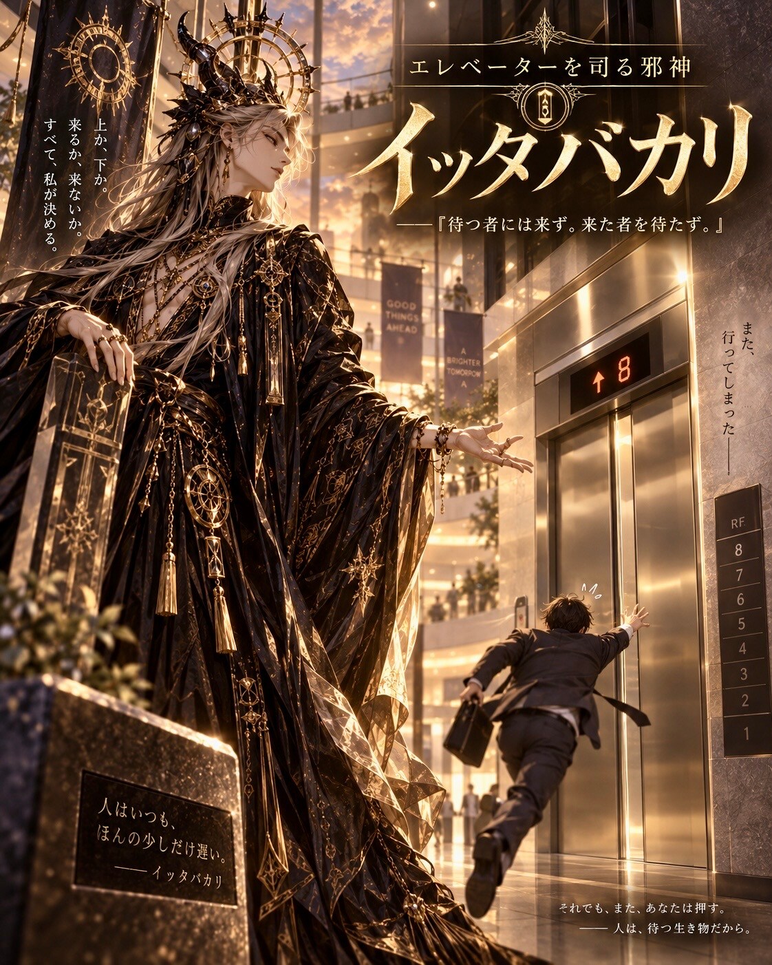 「閉」ボタン押したの、たぶん神 | の人気AIイラスト・グラビア