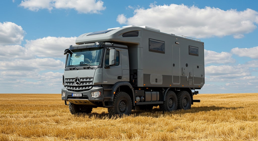 メルセデスベンツトラックキャンピングカー