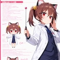 ジト目ネコミミ眼鏡博士 7枚目