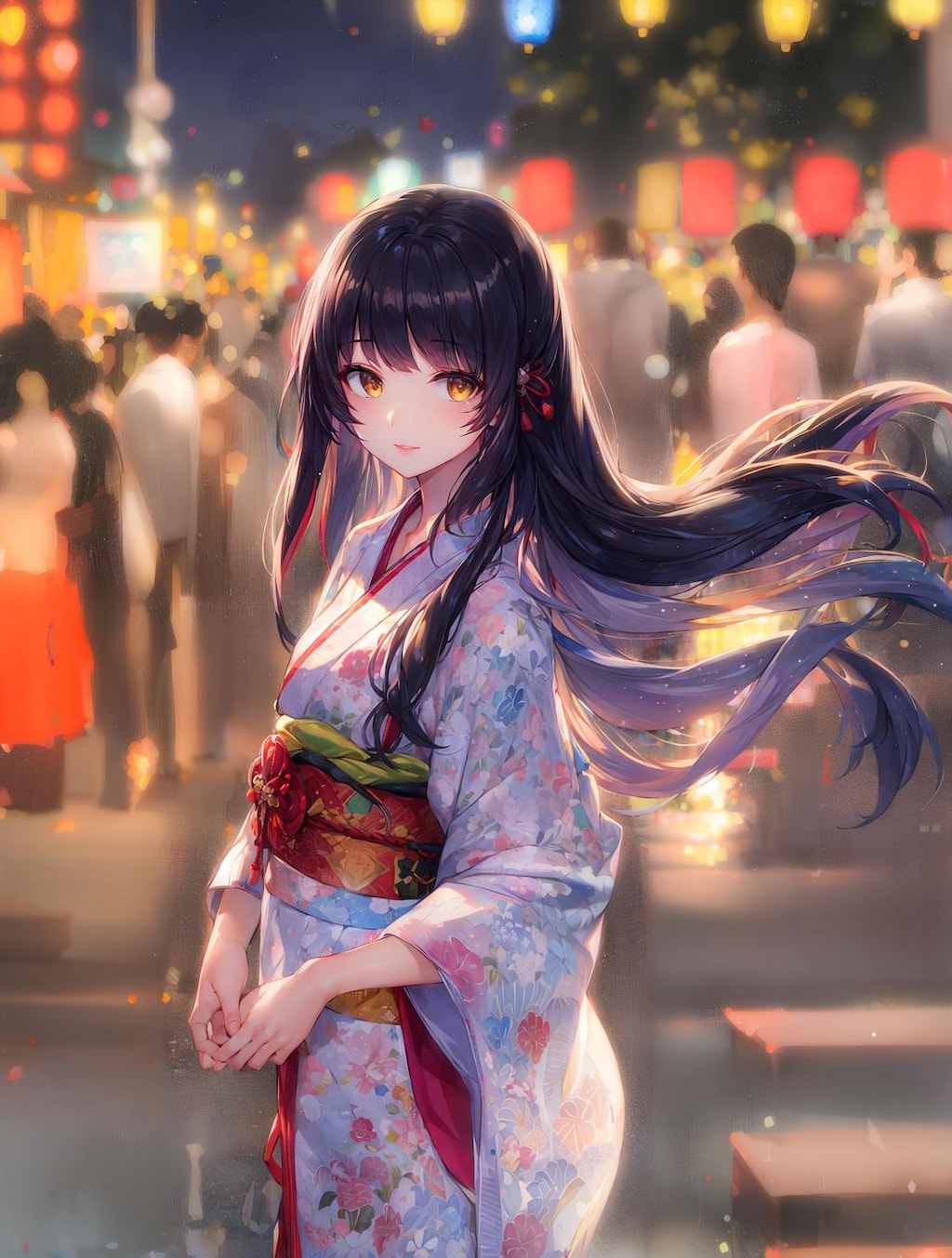 夏夜に魅せられ