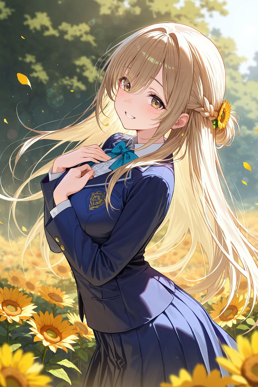 異世界学園の少女