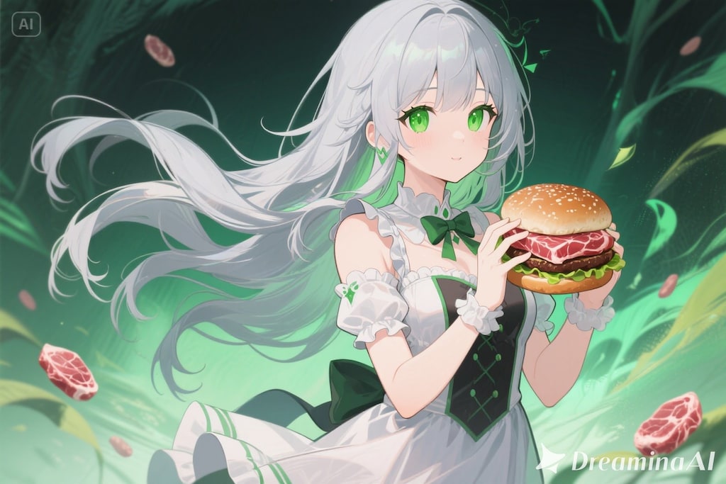 ステラちゃんの生肉バーガー