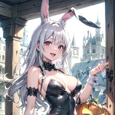 かぼちゃのお祭りなのです🎃🐰🎶