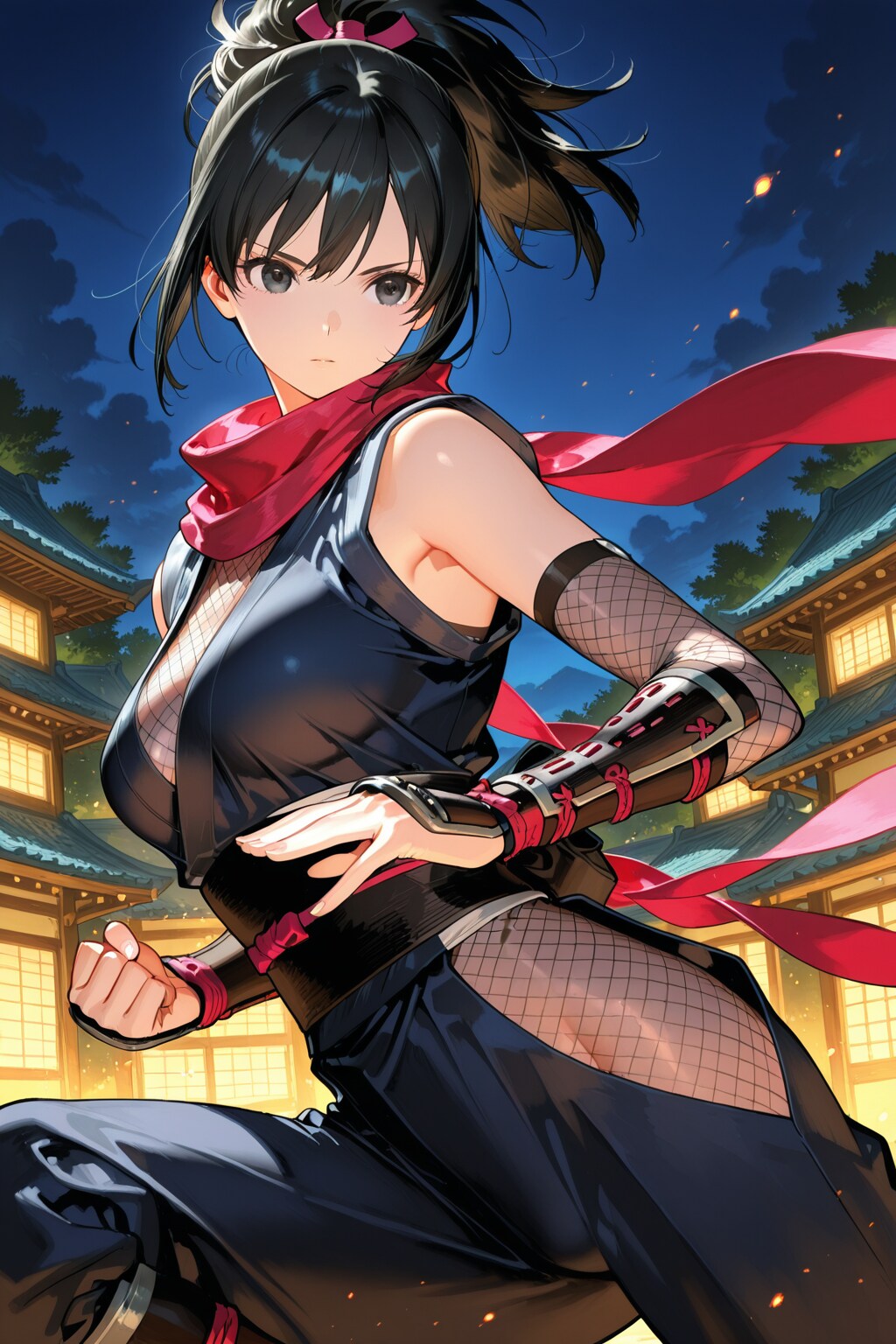 黒髪ポニーテールといえば…