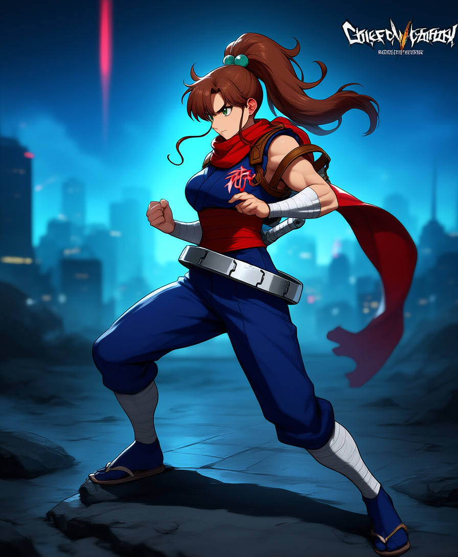 サイバーパンク風 まこちゃん | の人気AIイラスト・グラビア