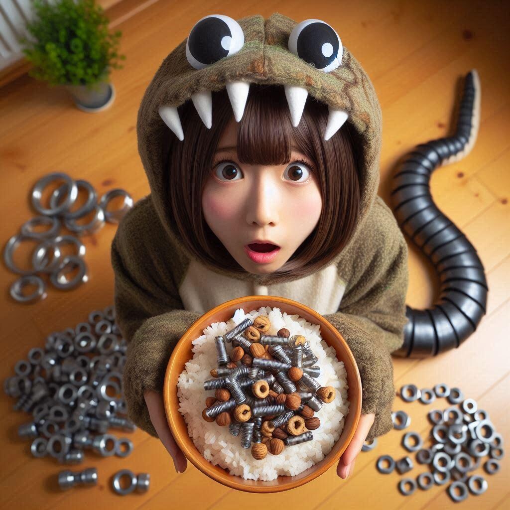 ナットかけご飯