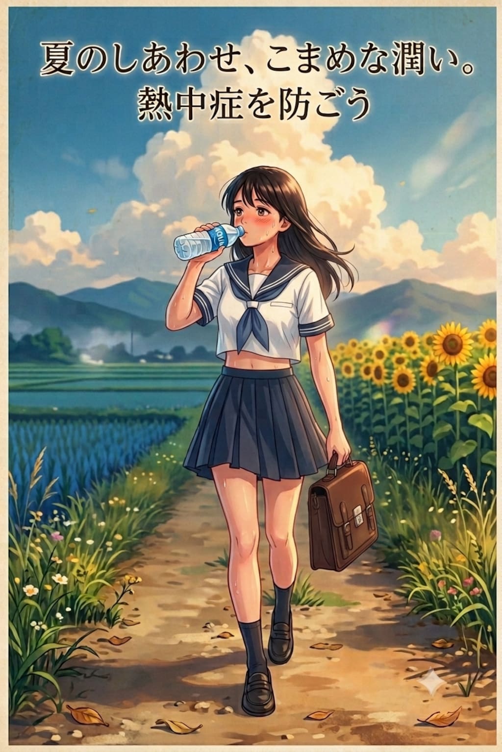 皆さん、今日もしっかり水分補給してね6