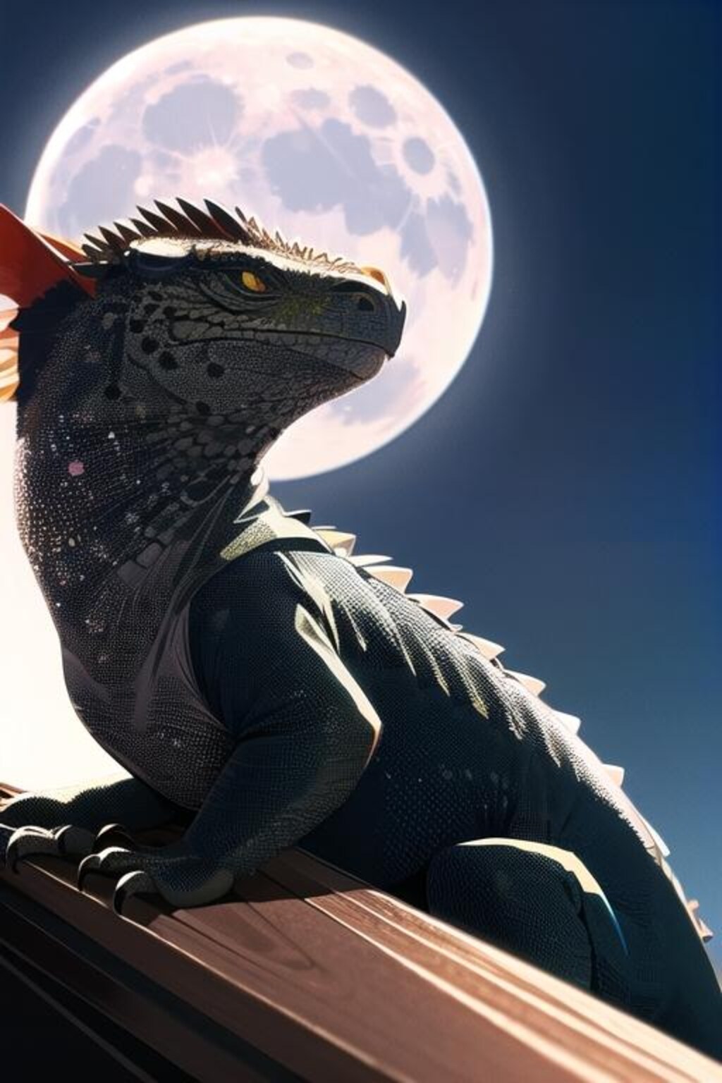 イグアナ（皆既月食）