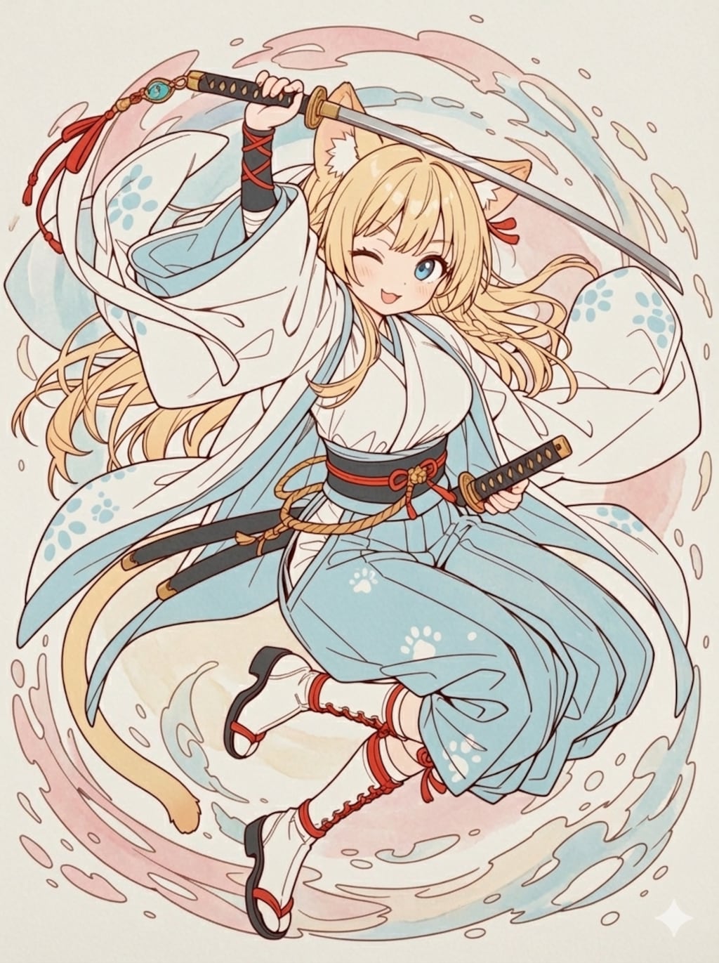 にゃん刀流、推参🐾