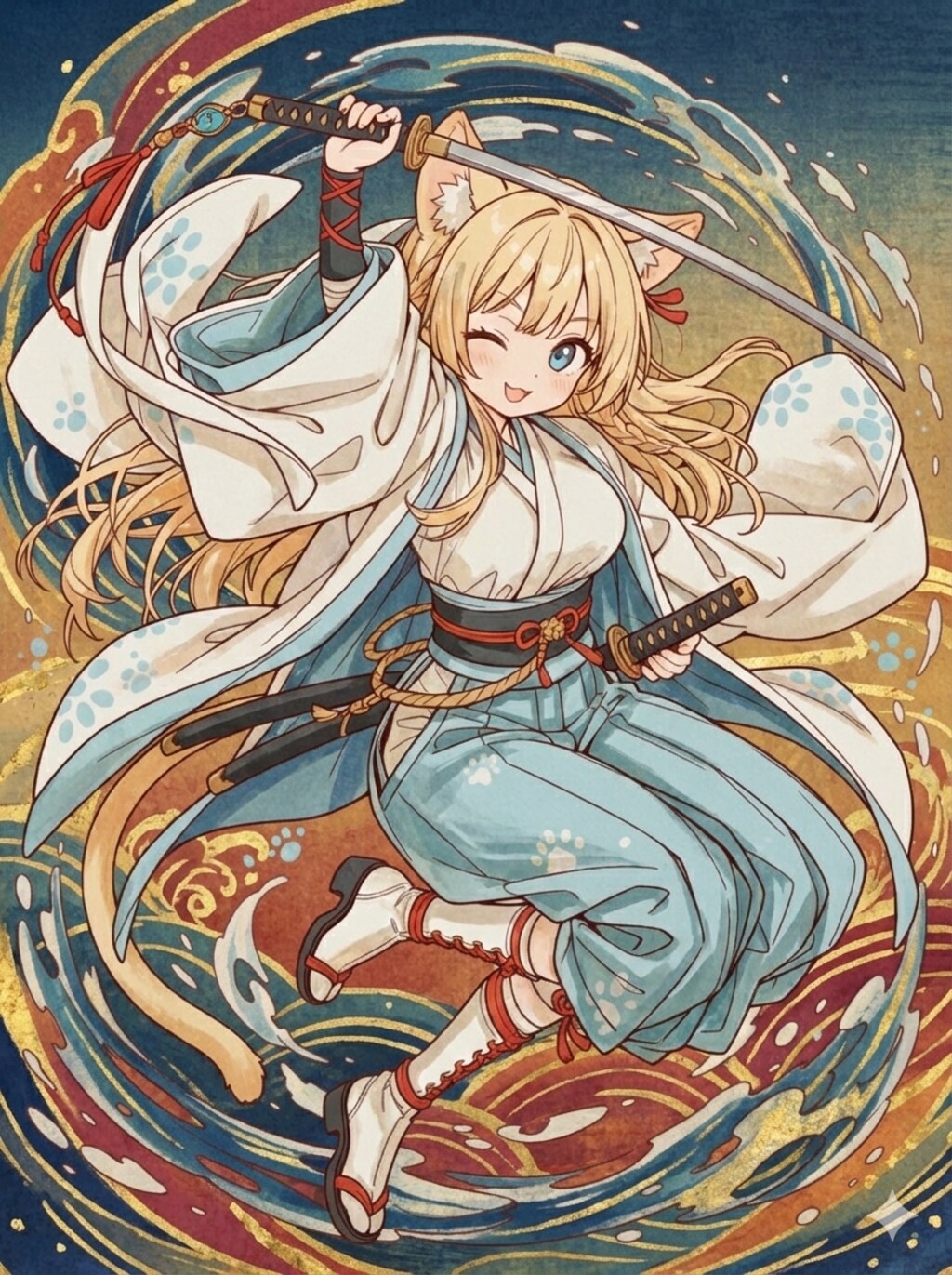 にゃん刀流、推参🐾