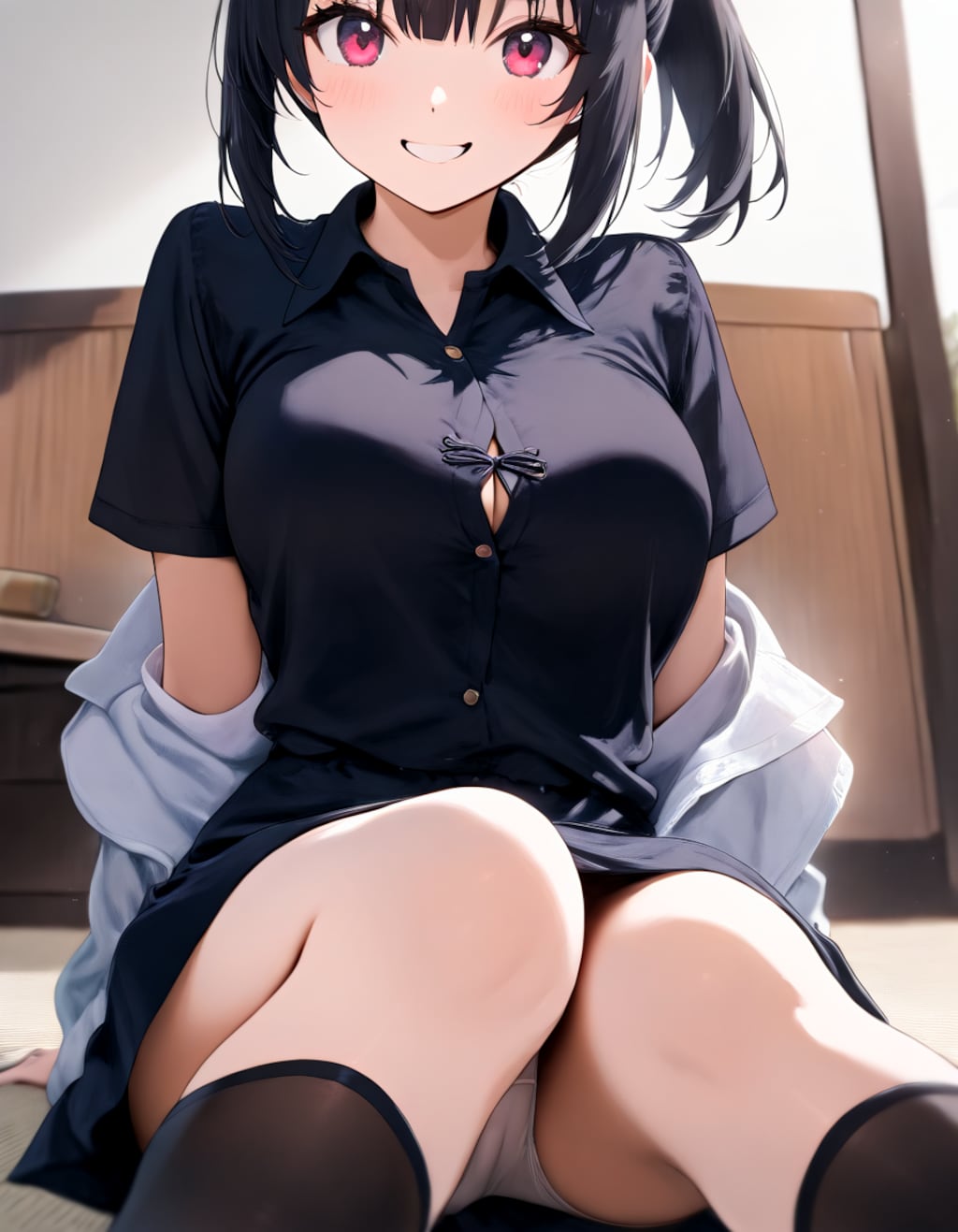 家の中は暑いね