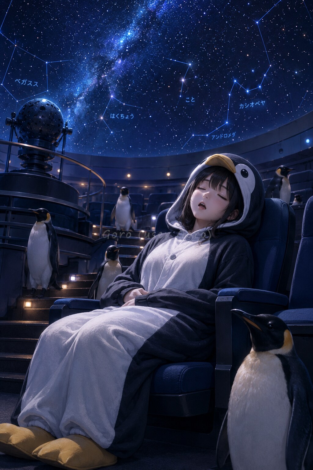 プラネタリウムのペンギンフェア