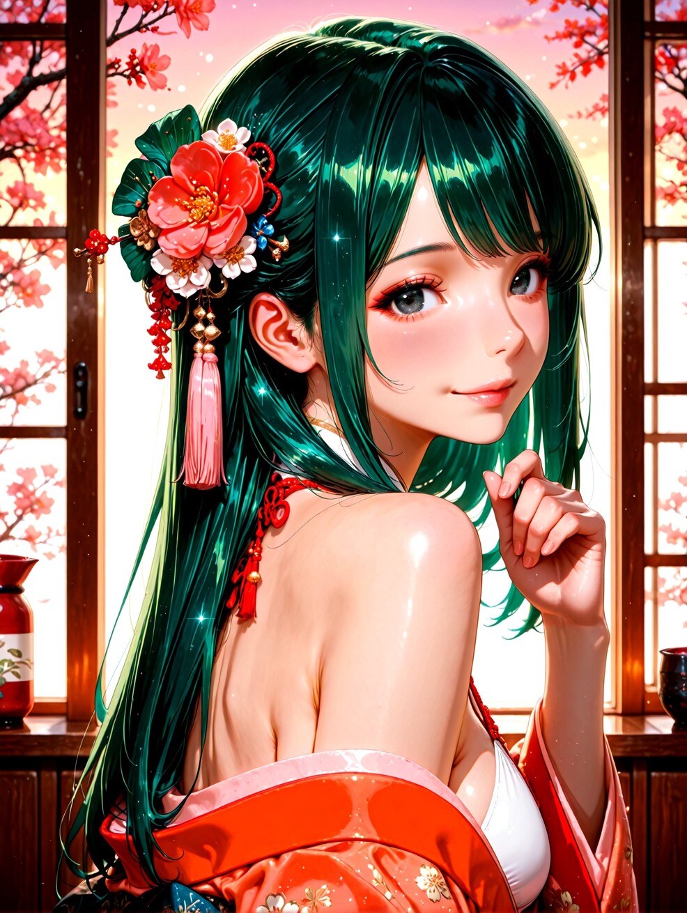 振袖ビキニちゃん❤️