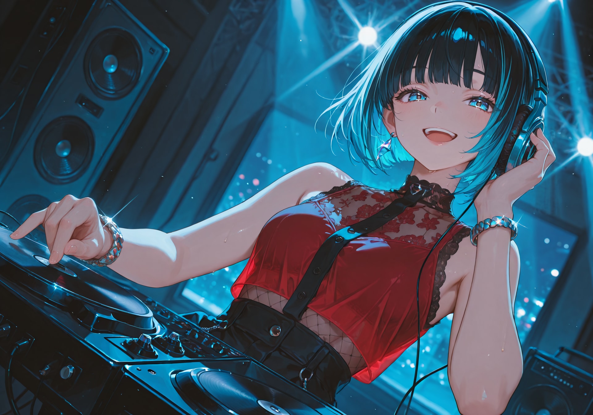 DJ GIRL | の人気AIイラスト・グラビア