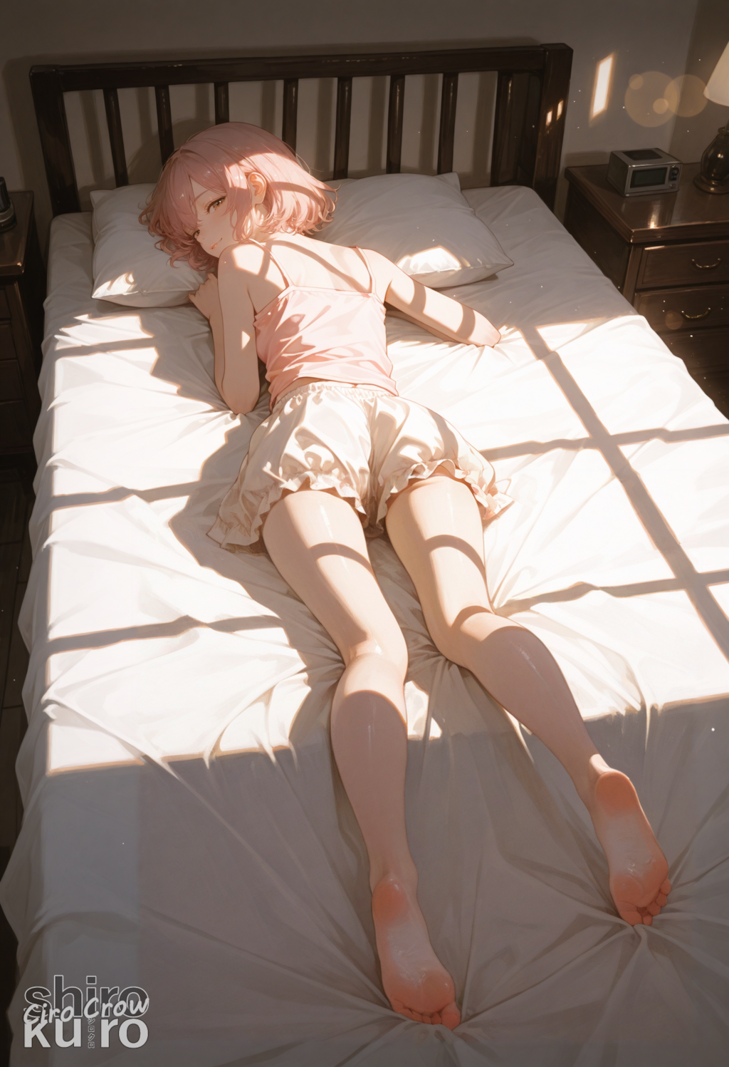 うつ伏せポートレート