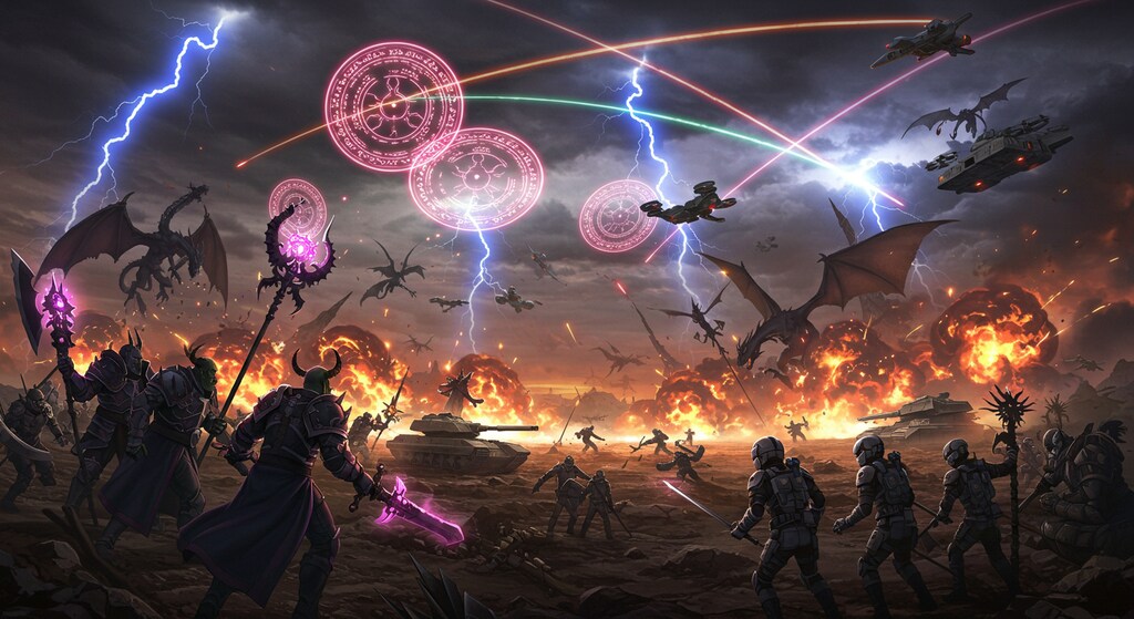 魔王軍VS護衛部隊攻防戦