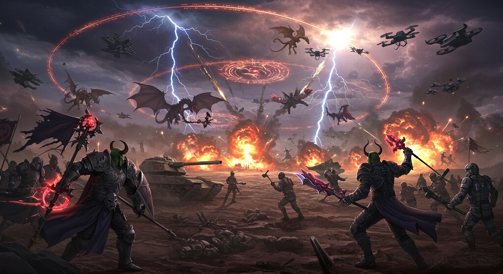 魔王軍VS護衛部隊攻防戦