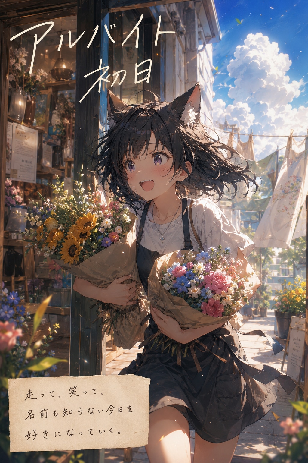 アルバイト初日