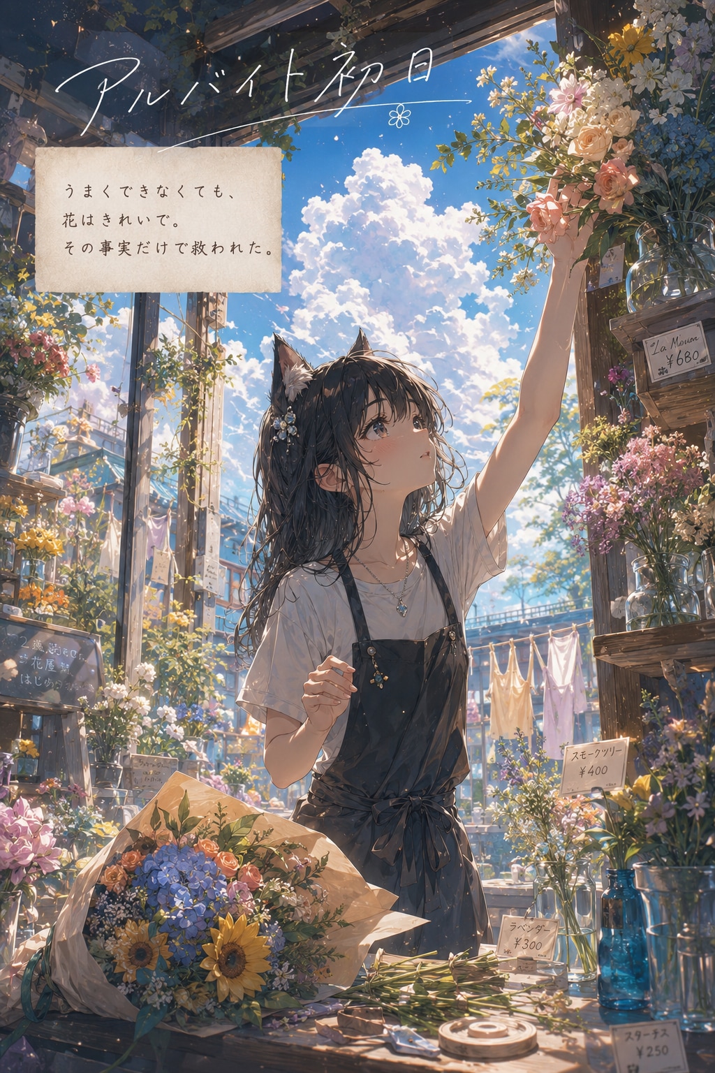 アルバイト初日