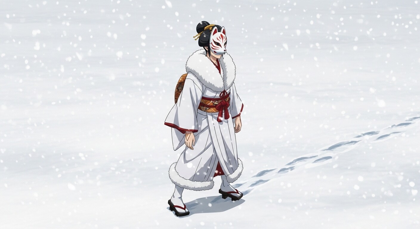 狐の仮面 | の人気AIイラスト・グラビア