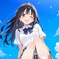 鉄棒と女の子 2枚目