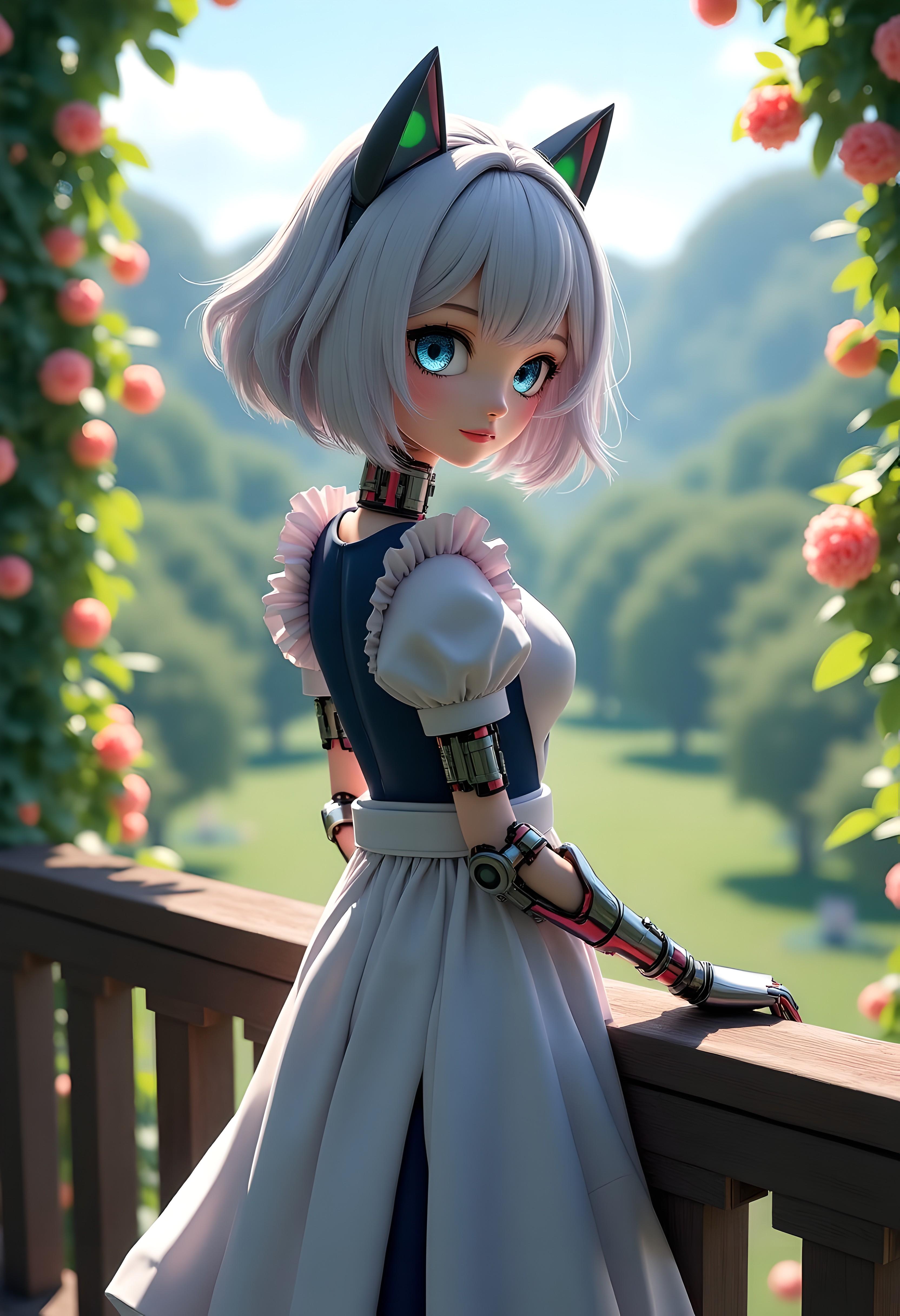 メカ娘2444号 | の人気AIイラスト・グラビア