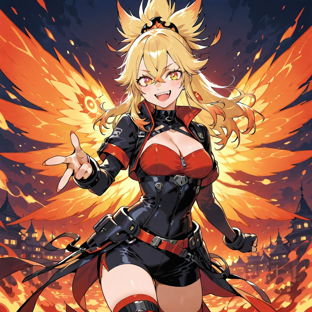爆炎の魔法少女